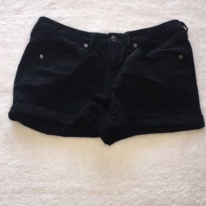 Black shorts